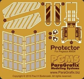 Paragrafix Protector Photoetch Set - 1/1400 Scale