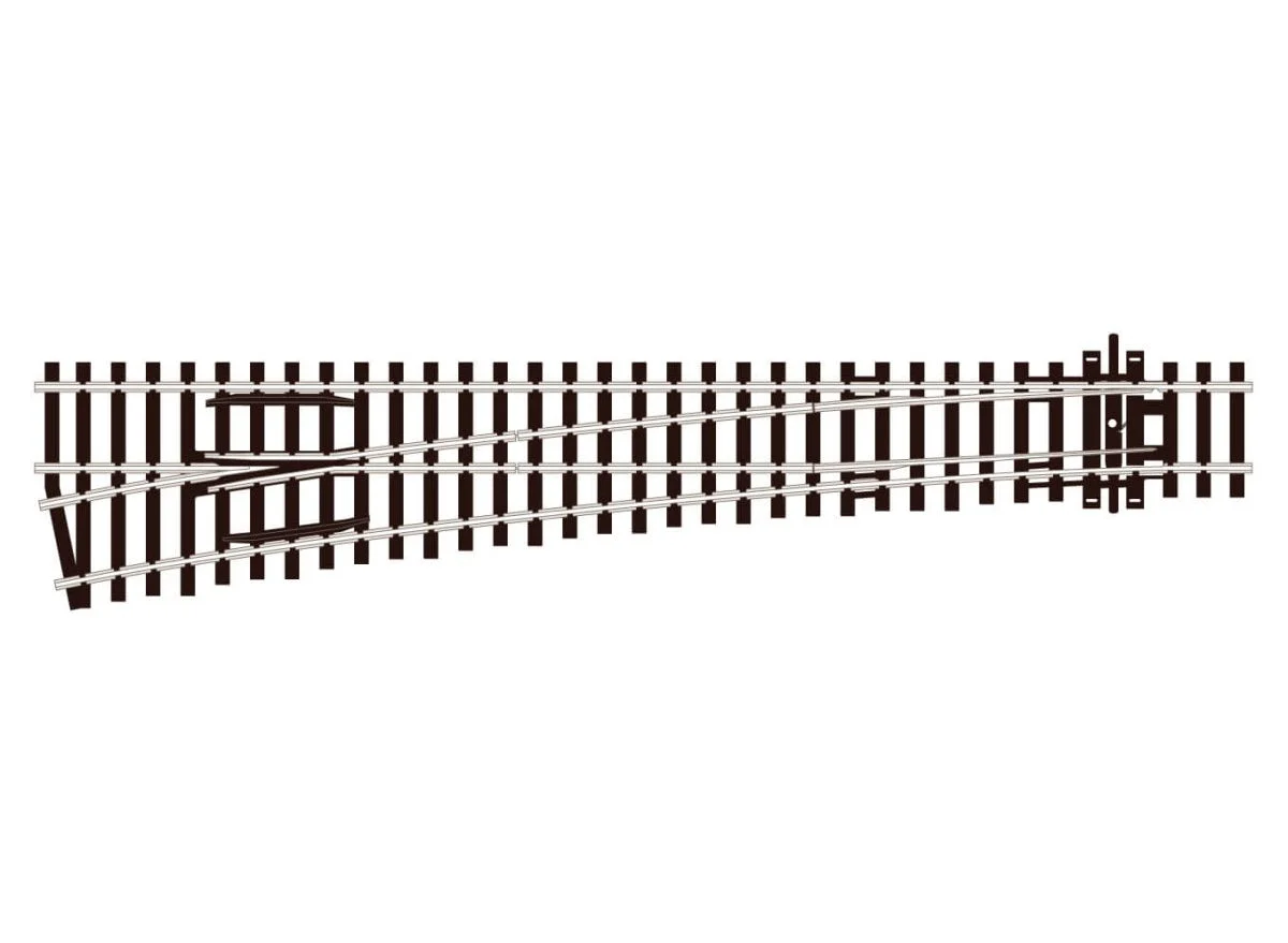 Peco HO Large Radius Lefthand Insulfrog - SL89