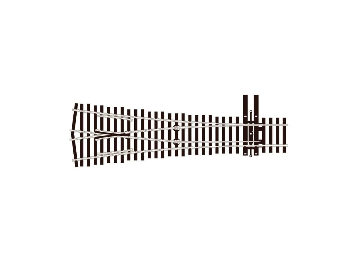 Peco HO No.4 Wye Insulfrog Turnout - SL8348