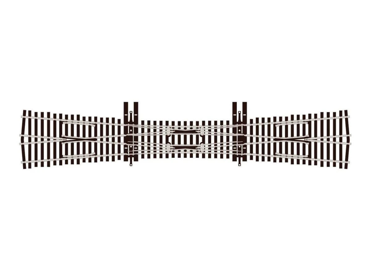 Peco HO Streamline HO Code 83 Double Slip Unifrog - SLU8363