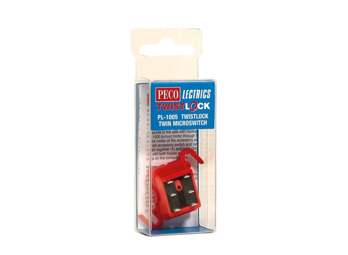 Peco Twistlock Turnout Microswitch - PL1005