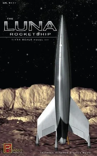 Pegasus Luna Rocketship 1:144