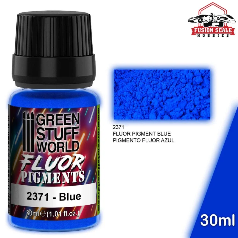 Green Stuff World Fluorescent Blue Pigment 30ml GSW2371