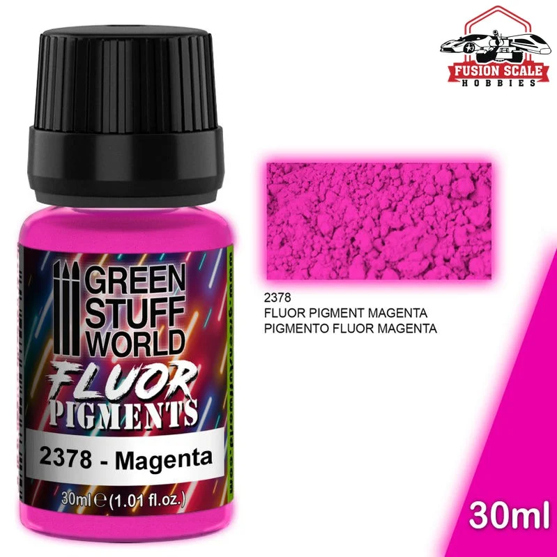 Green Stuff World Fluorescent Magenta Pigment 30ml GSW2378
