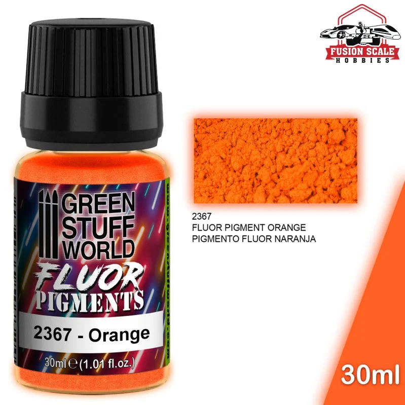 Green Stuff World Fluorescent Orange Pigment 30ml GSW2367