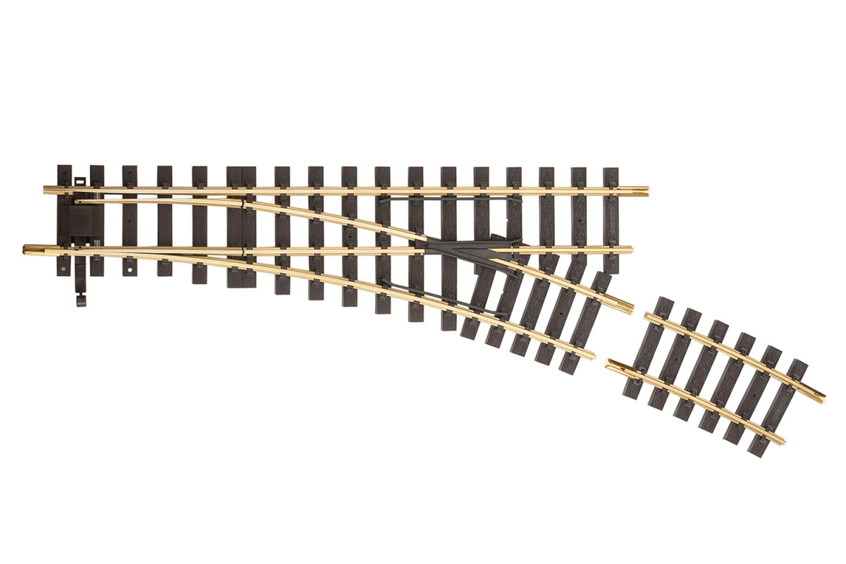 Piko 35223 R5 Manual Switch Right 22.5Ãƒâ€šÃ‚Â° Track (G-Scale)