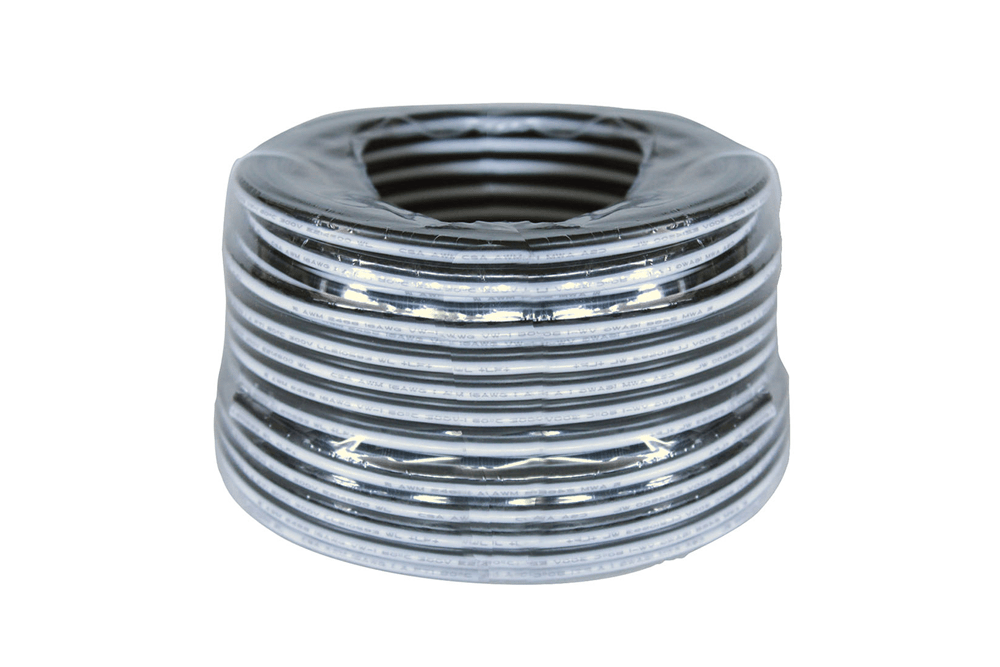 Piko 35400 Black and White Cable, 16AWG, 82' (G-Scale)