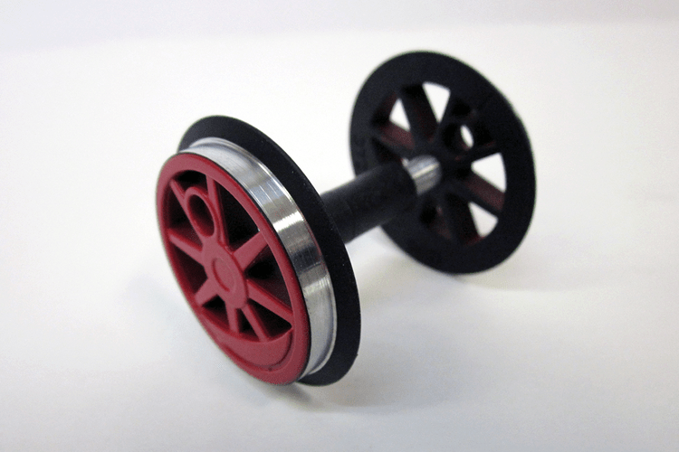 Piko 36077 Center Wheelset: BR80, Red (G-Scale)