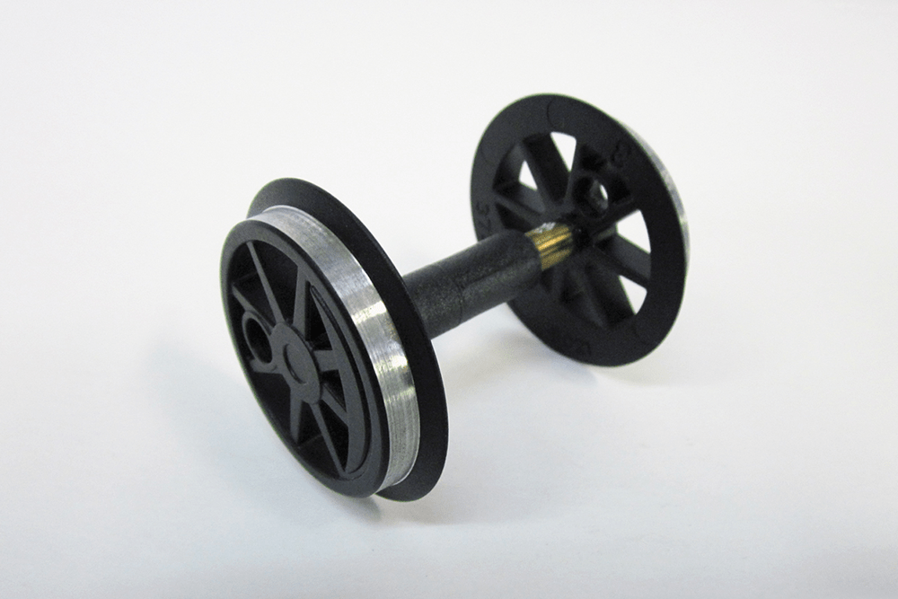 Piko 36079 Center Wheelset: 0-6-0T, Black G-Scale)