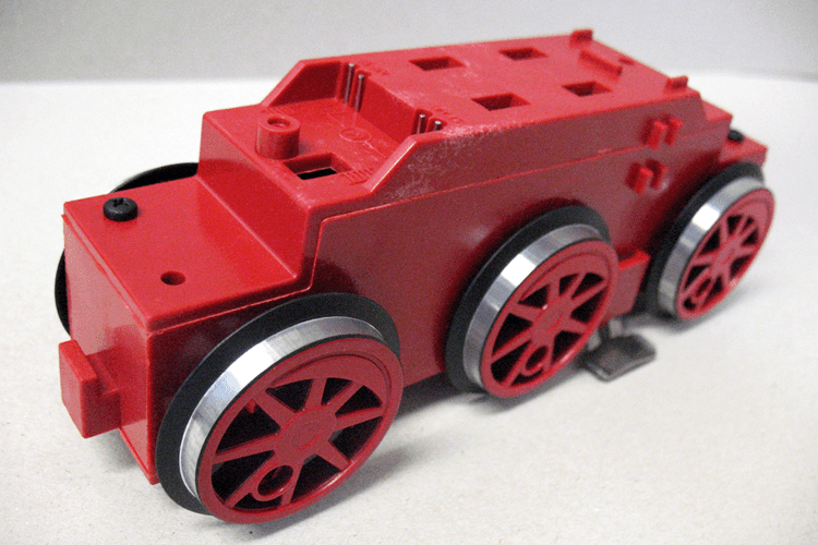 Piko 36106 Ball Bearing Motor Block: BR80, Red (G-Scale)