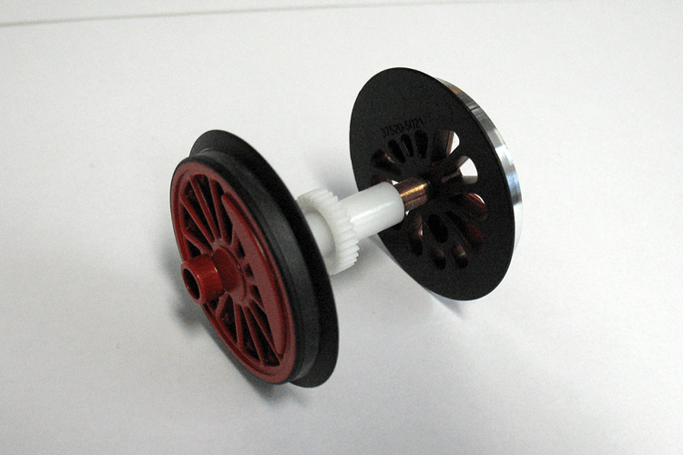 Piko 36179 Ball Bearing Traction Wheelset: BR194, Red (G-Scale)