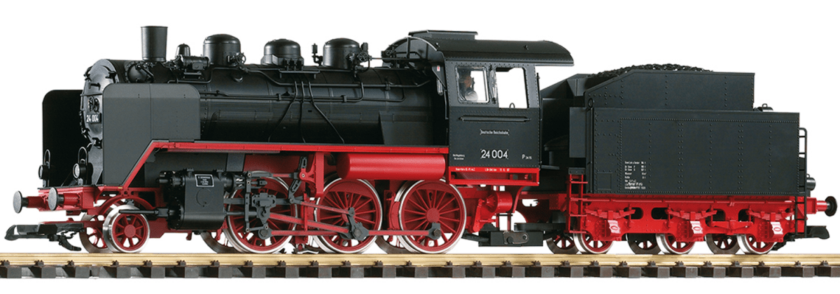 Piko 37222 DR IV BR24 Steam Locomotive (G-Scale)