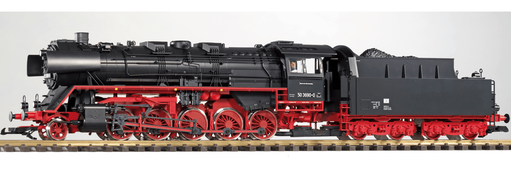 Piko 37240 DR IV BR50 Reko Steam Locomotive (G-Scale)