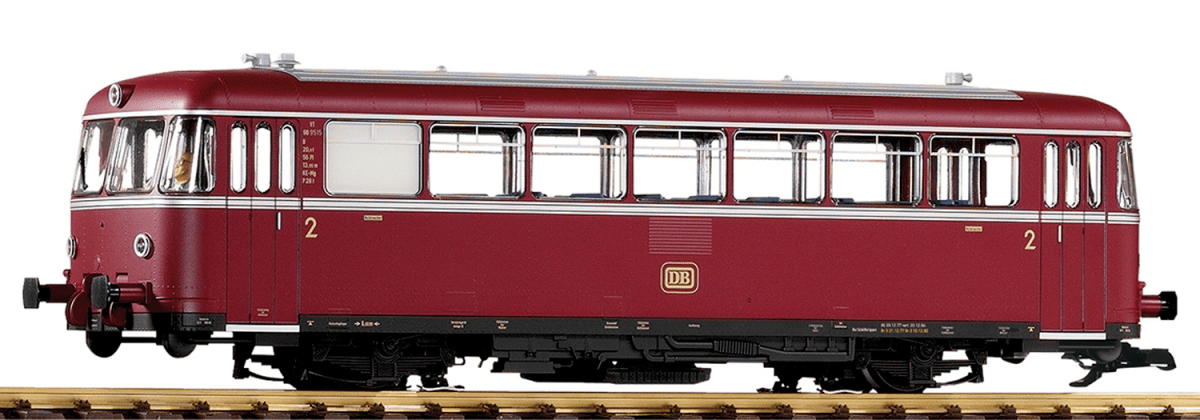 Piko 37308 DB III VT 98 Railbus, Single Unit (G-Scale)