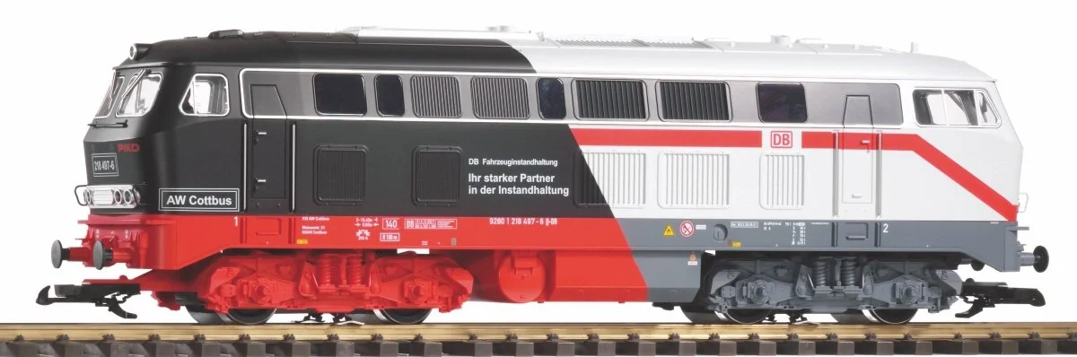 Piko 37511 DB VI BR 218 497-6 Diesel Locomotive PIKO/MÃƒÆ’Ã‚Â¤rklin (G-Scale)