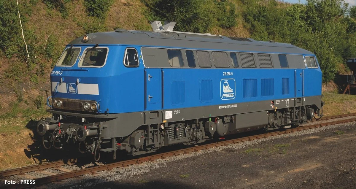 Piko 37515 Press VI BR 218 Diesel Loco, Sound (G-Scale)