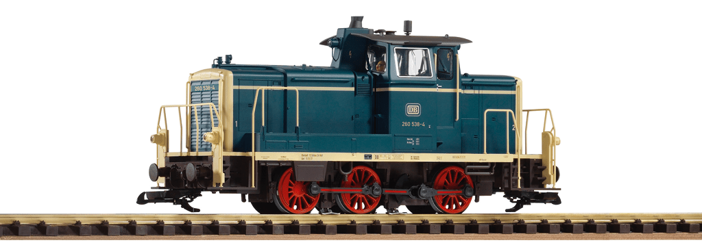 Piko 37526 DB IV BR260 Diesel Switcher, Blue (G-Scale)