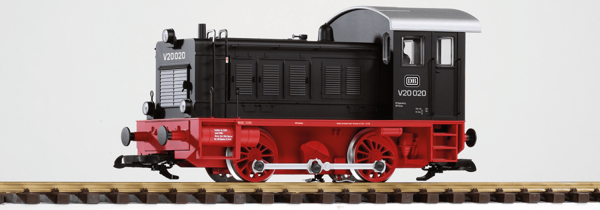 Piko 37550 DB III V20 Diesel Switcher Locomotive (G-Scale)
