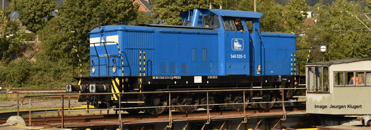 Piko 37593 DR VI BR 346 Diesel Locomotive, Sound (G-Scale)
