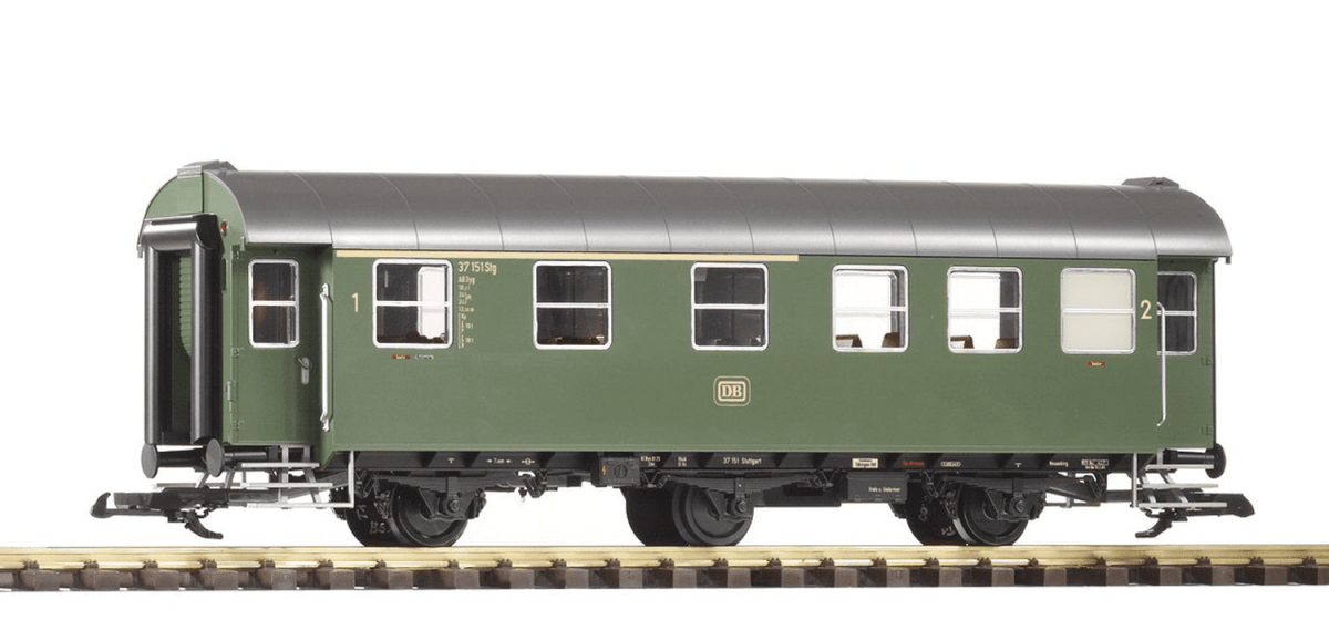 Piko 37601 DB IV 3-Axle Umbau 1-2 Class Coach (G-Scale)
