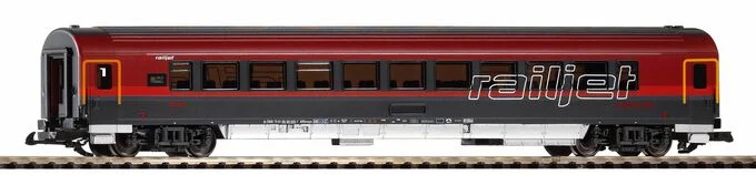 Piko 37669 ÃƒÆ’Ã¢â‚¬â€œBB VI 1. Cl. Coach, Railjet (G-Scale)
