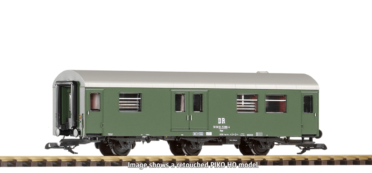 Piko 37683 DR IV 3-Axle Baggage Dage (G-Scale)