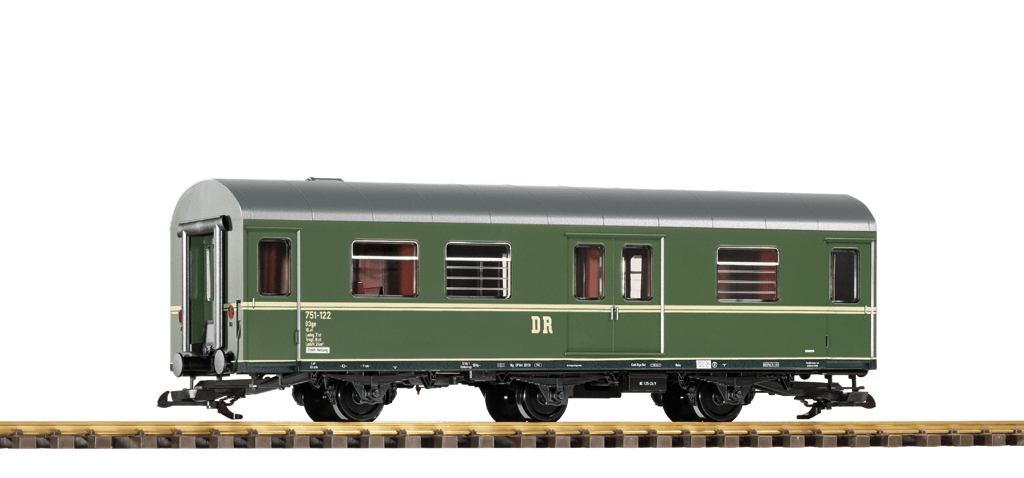 Piko 37687 DR III 3-Axle Baggage Dage (G-Scale)