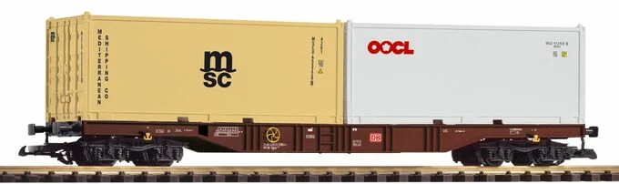 Piko 37754 DB VI Flat w/2 20' Containers (G-Scale)
