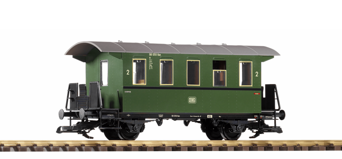 Piko 37920 DB III 2-Axle 2 Class Coach (G-Scale)