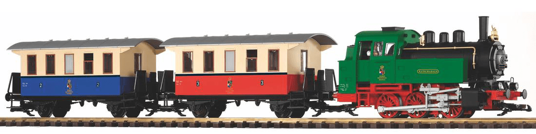 Piko 38130 Classic BR80 Steam Passenger Starter Set (G-Scale)