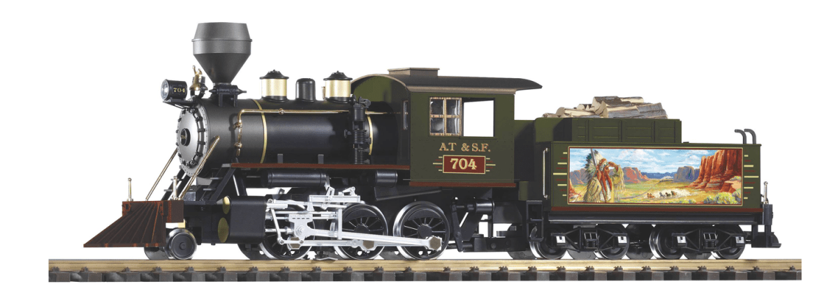 Piko 38233 SF Mogul Steam Locomotive #704 (G-Scale)