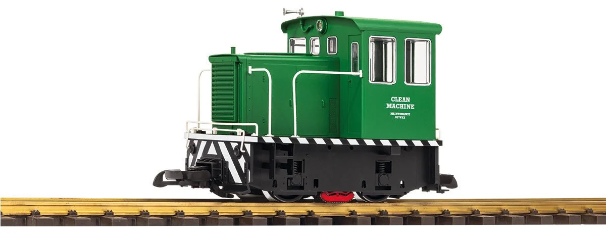 Piko 38508 Clean Machine Green Track Cleaning Locomotive (G-Scale)