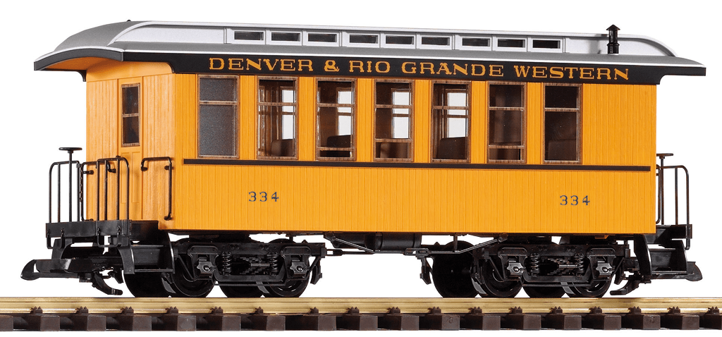 Piko 38600 D&RGW Wood Coach #284 (G-Scale)