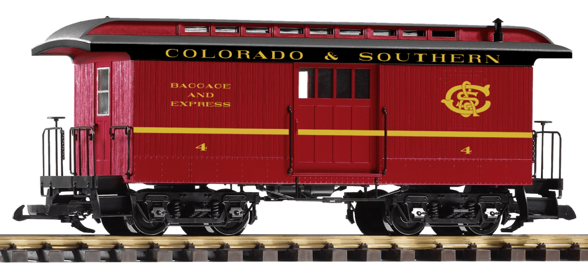 Piko 38647 C&S Wood Baggage Car (G-Scale)
