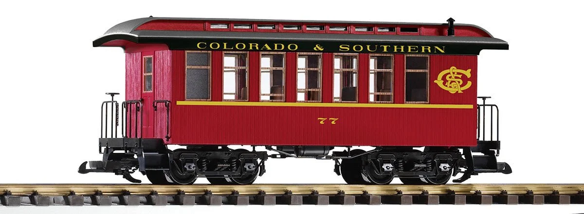 Piko 38661 C&S Wood Coach #77 (G-Scale)