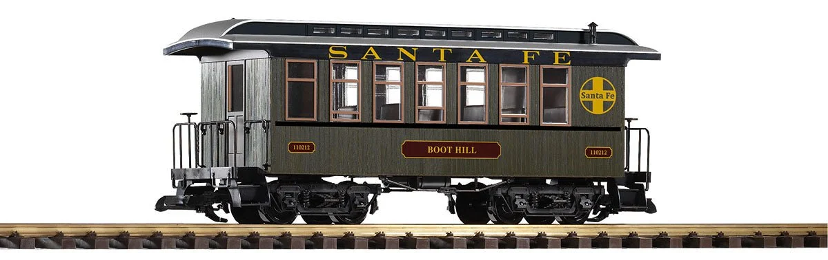 Piko 38663 Santa Fe Wood Coach #110212 (G-Scale)