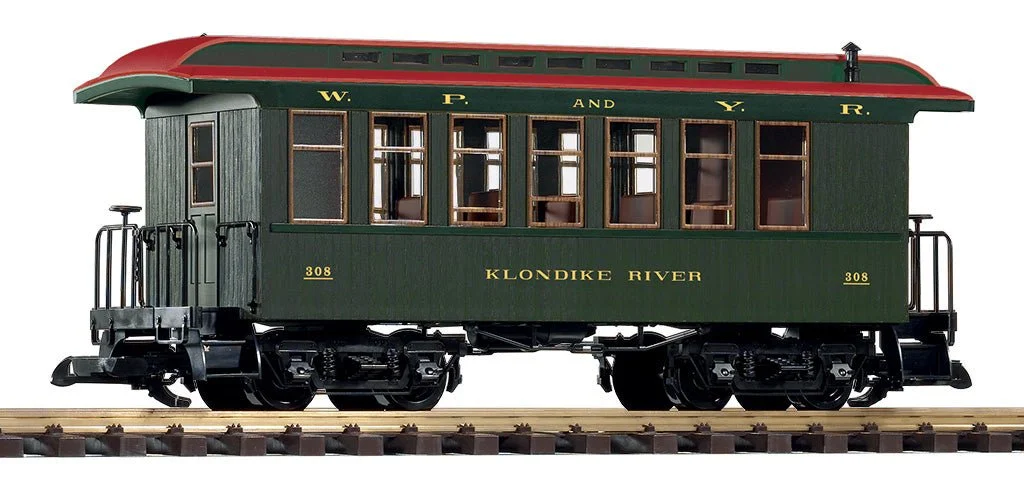 Piko 38667 WP&YR Wood Coach #308 (G-Scale)