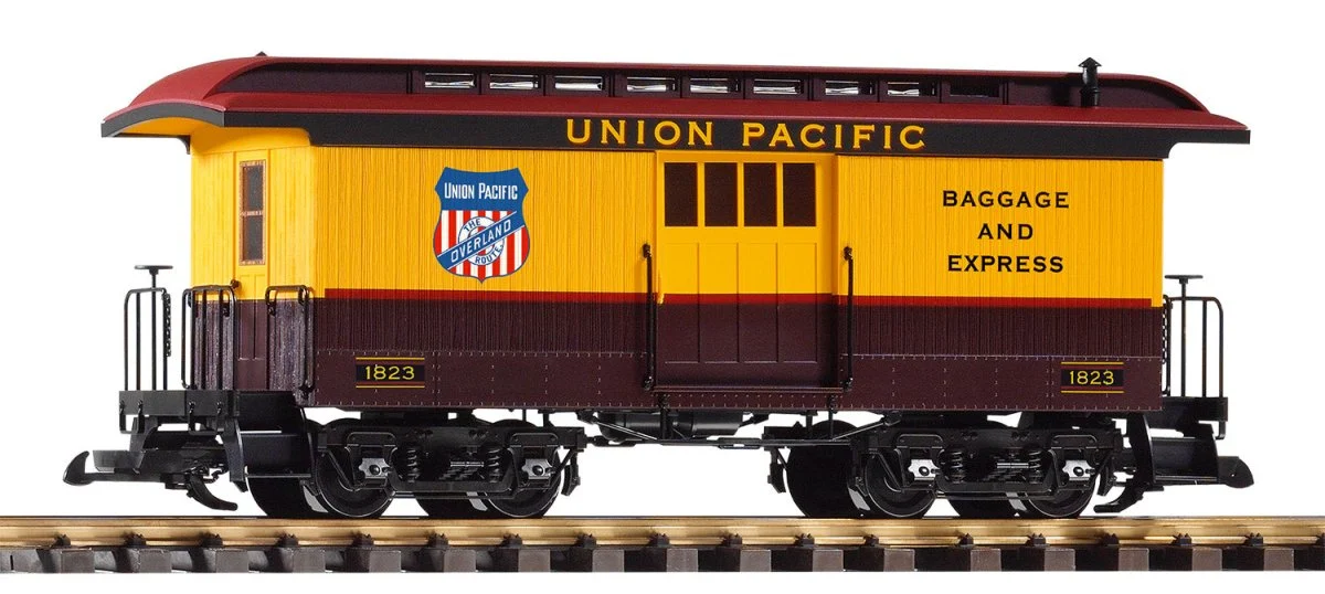 Piko 38675 UP Wood Baggage Car 1823 (G-Scale)