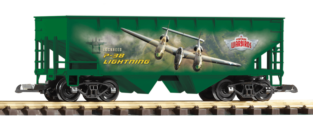 Piko 38910 Vintage Warbirds P-38 Hopper (G-Scale)