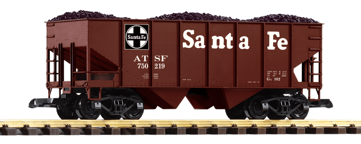 Piko 38918 Santa Fe Rib-Side Hopper Car (G-Scale)