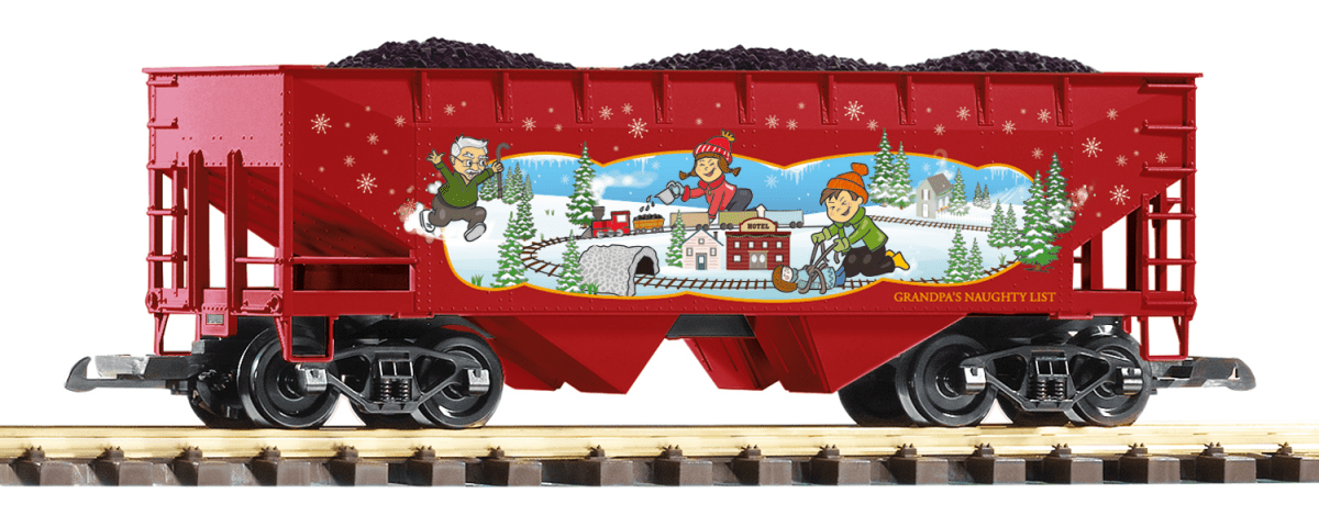 Piko 38930 Grandpa's Naughty List Hopper (G-Scale)