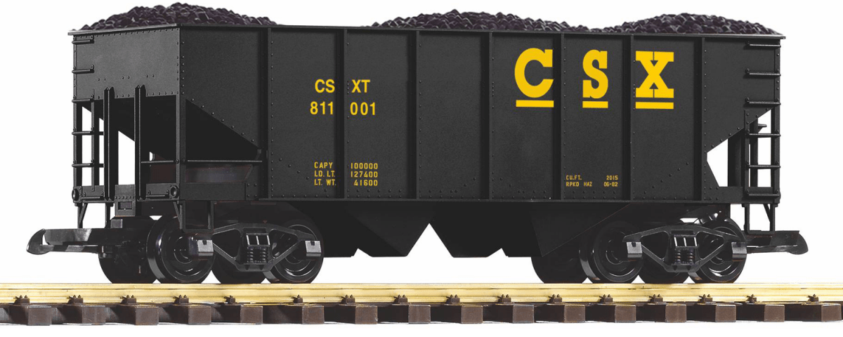 Piko 38934 CSX Rib-Side Hopper Car (G-Scale)