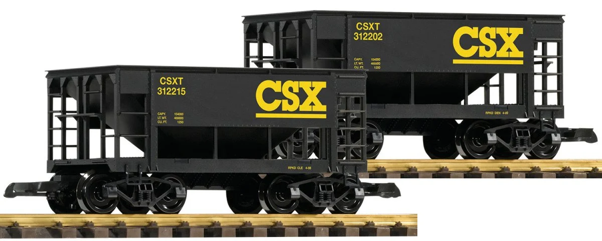 Piko 38953 CSX Ore Car, 2-Pack (G-Scale)