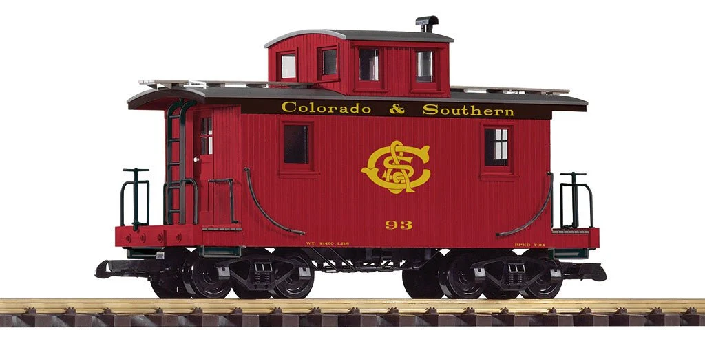 Piko 38969 C&S Wood Caboose 93 (G-Scale)