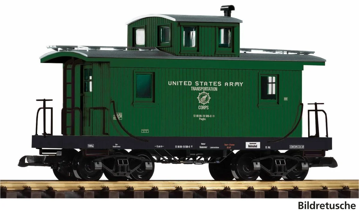 Piko 38970 USATC Guard Van / Caboose (G-Scale)
