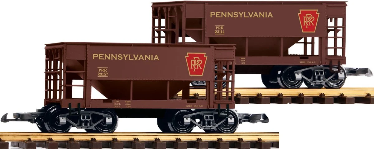 Piko 38972 PRR Ore Car, 2-Pack (G-Scale)