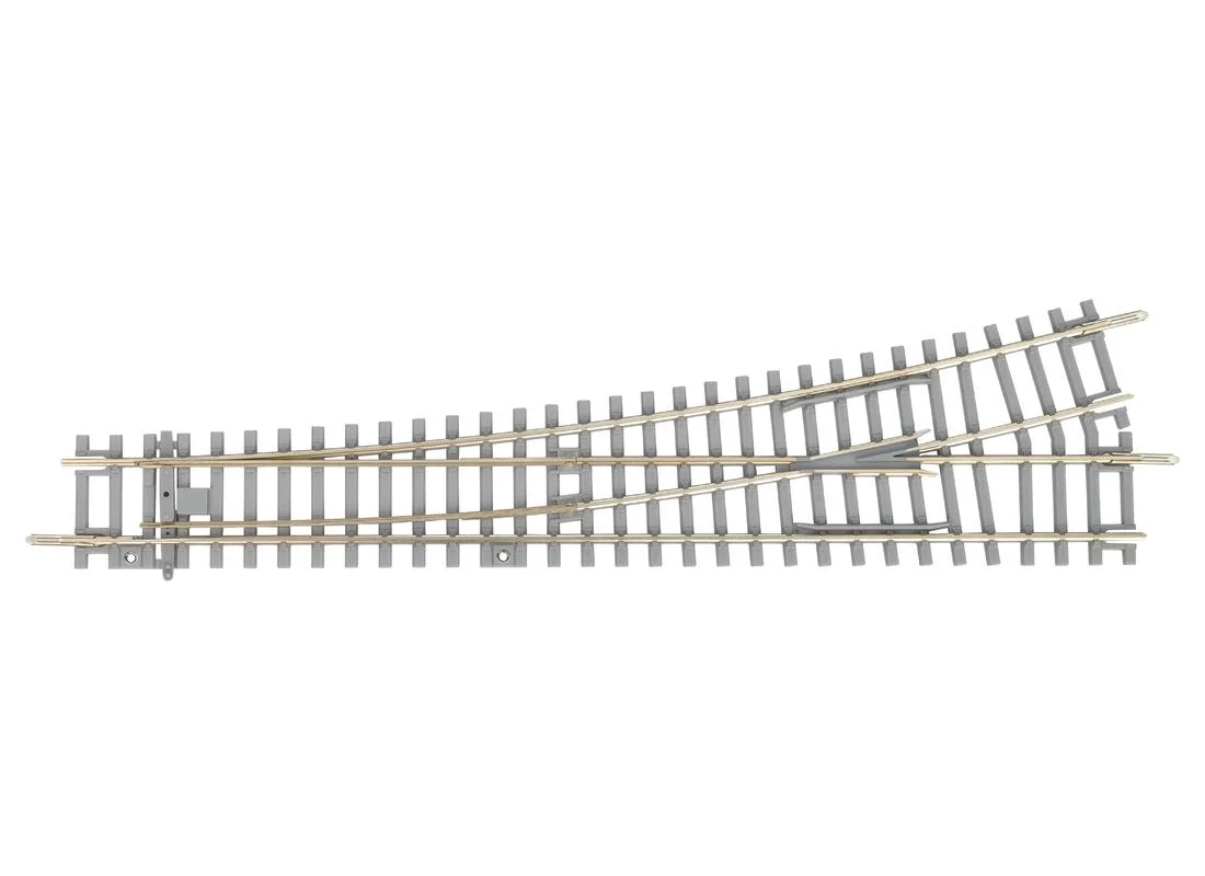 Piko 55170 Concrete Tie Left Switch WL, R9, 239mm (HO-Scale)
