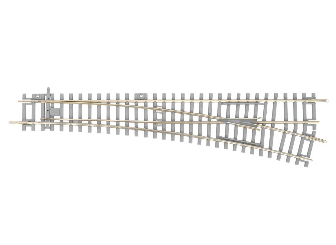 Piko 55171 Concrete Tie Right Switch WL, R9, 239mm (HO-Scale)