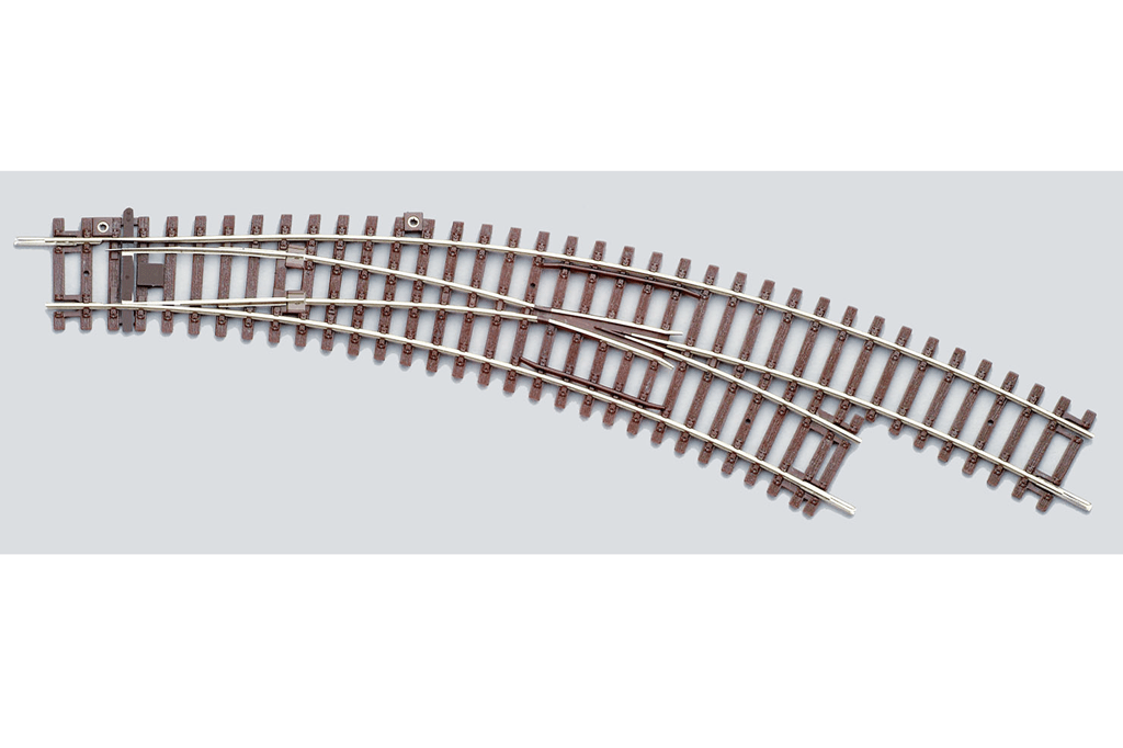 Piko 55223 Right Curved Switch BWR, R2/R3 (HO-Scale)