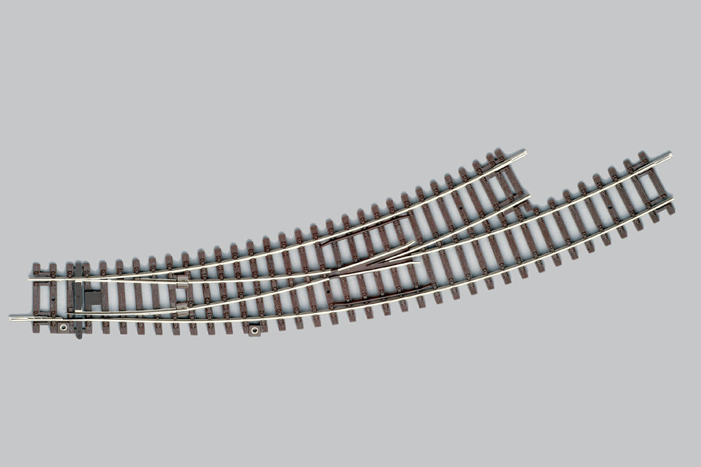 Piko 55227 Left Curved Switch BWL, R3/R4 (HO-Scale)